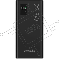 Мобильный аккумулятор Digma DGPF30A 30000mAh QC3.0/PD3.0 22.5W 3A 4xUSB-A/USB-C черный