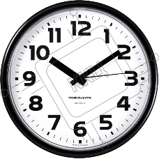 Часы настенные TROYKA 91900945 белые, круглые