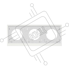 Рамка 3 поста IP44, KANT, белая магнолия