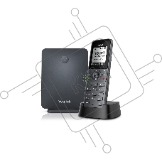 Беспроводная телефонная IP-DECT-система YEALINK W71P (база W70B+трубка W71H) до 10 SIP-аккаунтов, до 10 трубок на базу, до 20 вызовов, шт