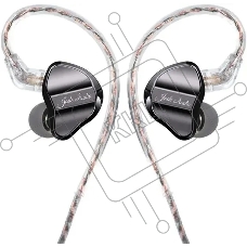 Гарнитура внутриканальные Fiio JD1 1.2м черный проводные в ушной раковине (80003799)