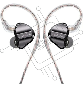 Гарнитура внутриканальные Fiio JD1 1.2м черный проводные в ушной раковине (80003799)