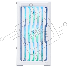 1STPLAYER BULLET HUNTER H2 ARGB White / mATX / 4x120mm ARGB fans / H2-WH-4F7-W