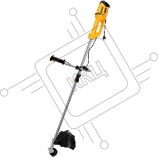 Триммер электрический Deko DKTR1250 MAX аккум. реж.эл.:нож