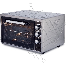 Мини-печь Kraft KF-MO3801GR серый, 38 л
