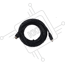 Кабель HDMI v.1.4 10м Telecom, 2 фильтра, 19M -19M, с позолоченными контактами, CG511D-10M