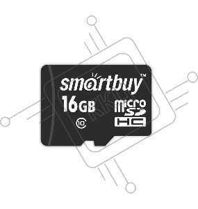 Флеш карта SDmicro Card 16GB Smartbuy Сlass 10 (без адаптеров)