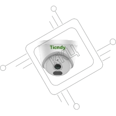 Камера видеонаблюдения IP Tiandy AK TC-C320N AK/I3W/E/Y/2.8mm/V2.0 2.8-2.8мм цв.