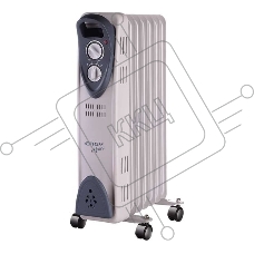 Масляный обогреватель Engy EN-2207 Modern (7 секций) белый, 1500 Вт, 15 м2, термостат