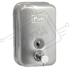 Дозатор для жидкого мыла из нерж. стали, матовый puff-8605m хром матовый, 500 мл, 17х12х12 см
