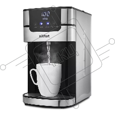 Термопот Kitfort КТ-2501 4 л, 2618Вт, черный/серебристый