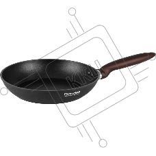 Сковорода Rondell Tierno RDA-1575, 24см, без крышки, черный