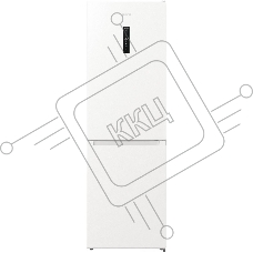Холодильник Gorenje NRKP61EA2W4 белый двухкамерный 203/99л морозилка снизу, No Frost