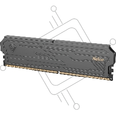 Оперативная память Netac 16GB DDR4 3600Mhz, (8GBx2) DIMM Shadow III, Black, с радиатором