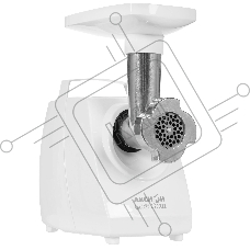 Мясорубка электрическая Аксион М33.04 белый, 1500 Вт, 1.7 кг/мин, реверс, защита от перегрузки, насадки - 5