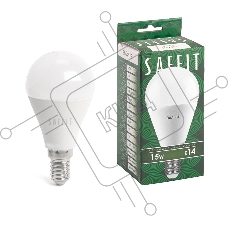 Лампа светодиодная SAFFIT SBC3715 LED 15вт Е14 белый матовый шар