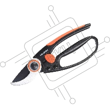 Секатор PATRIOT PBP-203, плоскостной, ручка-петля, антифрикционное покрытие, 203 мм