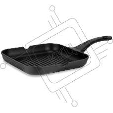 Сковорода-гриль Rondell Schwarz RDA-1683 квадратная 28см покрытие: Xylan Plus ручка несъемная (без крышки) черный