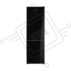 Холодильник Kuppersberg RFCN 2013 BG черное стекло двухкамерный 240/95л морозилка снизу, No Frost