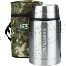 Термос BIOSTAL NTS-500B ОХОТА ш/г, суповой с ложкой, с термочехлом