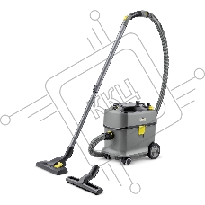 Пылесос Karcher T 15/1 Adv серый/черный, 585 Вт, уборка сухая, пылесборник мешок/контейнер, 15 л