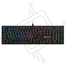 Клавиатура проводная A4 Bloody B820R Blue S механическая черный USB LED