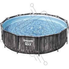 Бассейн каркасный BESTWAY Steel Pro, 427 х 107 см, фильтр-насос, лестница, тент, 5614Z