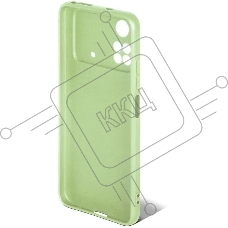 Чехол (клип-кейс) DF poCase-03  для Poco M4 Pro (4G)  светло-зеленый