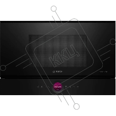 Микроволновая печь встраиваемая Bosch BFR9221B1 чёрный, 21 л, 900 Вт, переключатели - поворотный механизм/сенсор