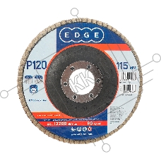 Круг лепестковый торцевой Edge by Patriot 115мм*22,23мм*P120