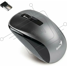 Мышь беспроводная Genius NX-7010 серый, 1200 dpi, радиоканал, USB, кнопки - 3