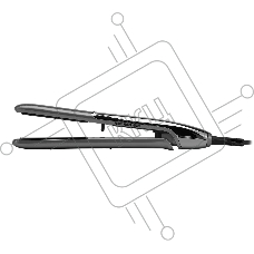 Выпрямитель Polaris PHSS 2098TTi Tourmaline Prof 35Вт графит макс.темп.:220С покрытие:турмалиновое (016890)