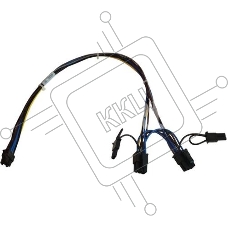 Кабель Gigabyte GPU cable (4P+2P) 350мм