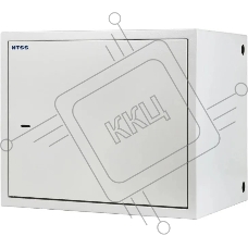 Шкаф настенный антивандальный распашной NTSS WAR 14U 600*500мм, 2 профиля 19, сварной, серый RAL 7035 NTSS-WAR14U6050