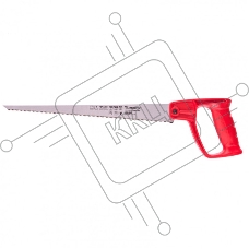 Ножовка по дереву Matrix 23106 для мелких пильных работ, 320 мм, цельнолитая однокомпонентная рукоятка