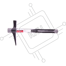 Кирка-молоток Matrix 21824 печника и каменщика 500 г, фибергласовая обрезиненная рукоятка, 385 мм