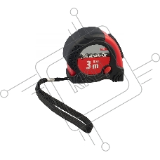 Рулетка MATRIX 31019  status magnet fixation 3 мх16мм обрезиненный корпус зацеп с магнитом