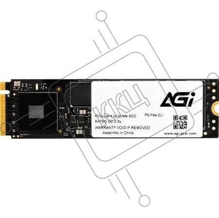 Твердотельный накопитель SSD M.2 2280 1TB AGI AI838 SSD Client AGI1T0G44AI838