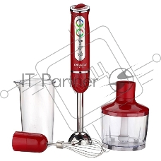 Блендер Delta LUX DL-7039B 800Вт красный