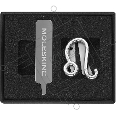 Шильд-символ Moleskine Zodiac Лев, металл, серебристый, коробка с европодвесом, PINLEOSILV