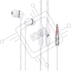 Наушники AKSBERRY (6900294010010) Y1 с микрофоном, белый