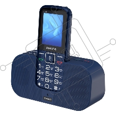 Телефон Maxvi RT-04 blue + док-станция