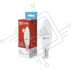 Лампа светодиодная LED-СВЕЧА-VC 14Вт E14 6500К 1330лм IN HOME 4690612047775