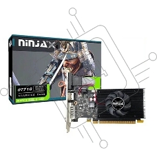 Видеокарта Ninja (Sinotex) GT710 4G DDR3 64BIT DVI HDMI VGA 1FAN RTL