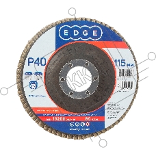 Круг лепестковый торцевой Edge by Patriot 115мм*22,23мм*P40