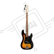 Бас-гитара STAGG SBP-30 SNB 4-х струнная форма Precision Bass, корпус павловния, гриф клен, накладка грифа палисандр, 20 ладов, мензура 867 мм, колки никелированные, бридж PB Classic, звукосниматели 1xPB, регуляторы 1x громкости, 1x тона, цвет Sunburst