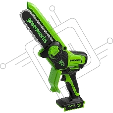 Цепная пила Greenworks GD24CSMNX аккум. 450Вт 0.6л.с. дл.шины:6