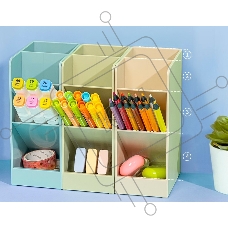 Подставка Deli 8940Green для письменных принадлежностей 60x91x152мм зеленый