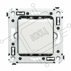 Инвертор одноклавишный DKC Avanti Белое облако