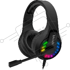 Гарнитура проводная с микрофоном A4Tech Bloody G230 черный 2м накладные USB оголовье (G230)